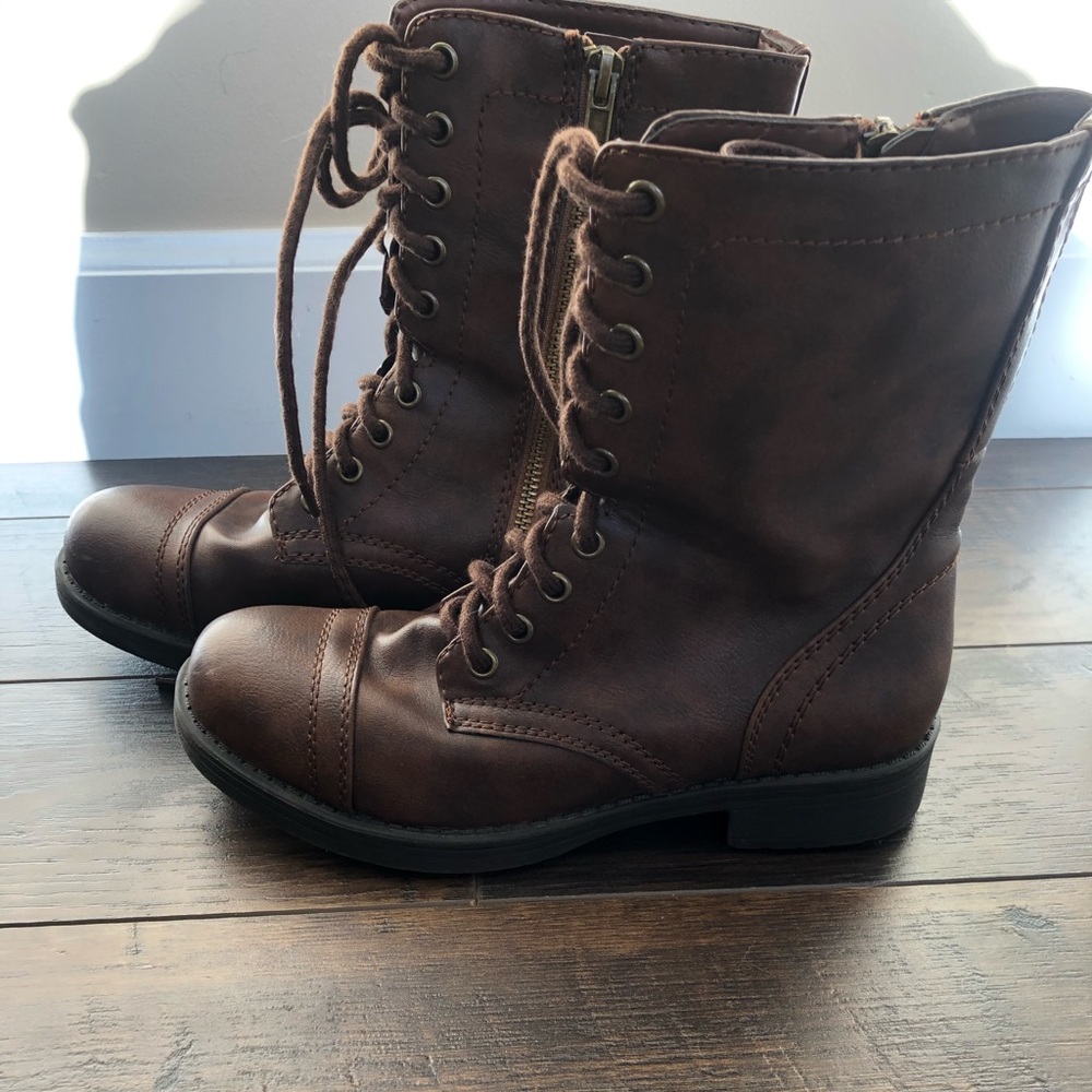 Brown boots